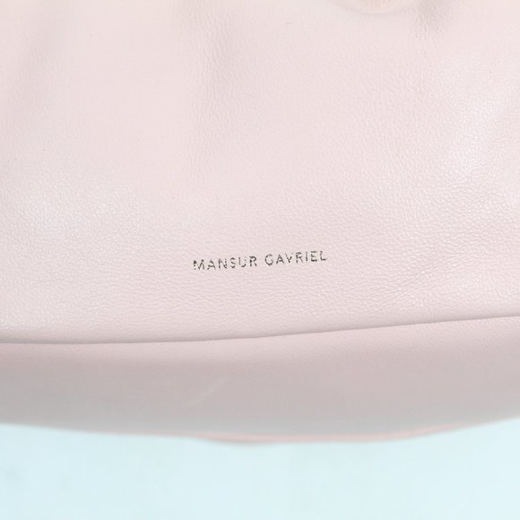 Mansur Gavriel Mini Cloud Clutch - Light Pink - Picture 6 of 9